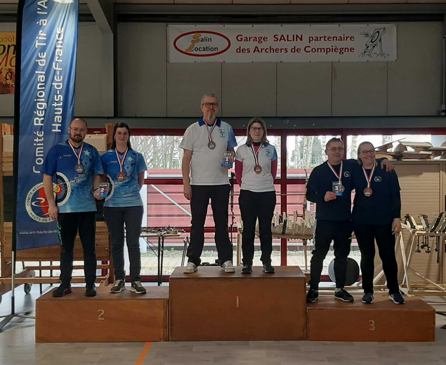 Championnat Régional Double-Mixte : Emeline / Arnaud en or !