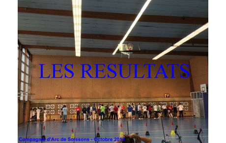 Concours 3 et 4 oct. LES RESULTATS
